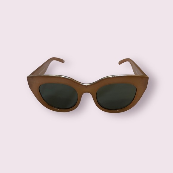 Le Specs Air Heart Caramel Frame Womens Sunglasses‎ - Picture 1 of 11